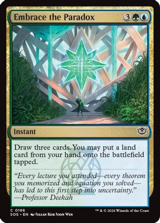 Embrace the Paradox  [Secrets of Strixhaven] Foil