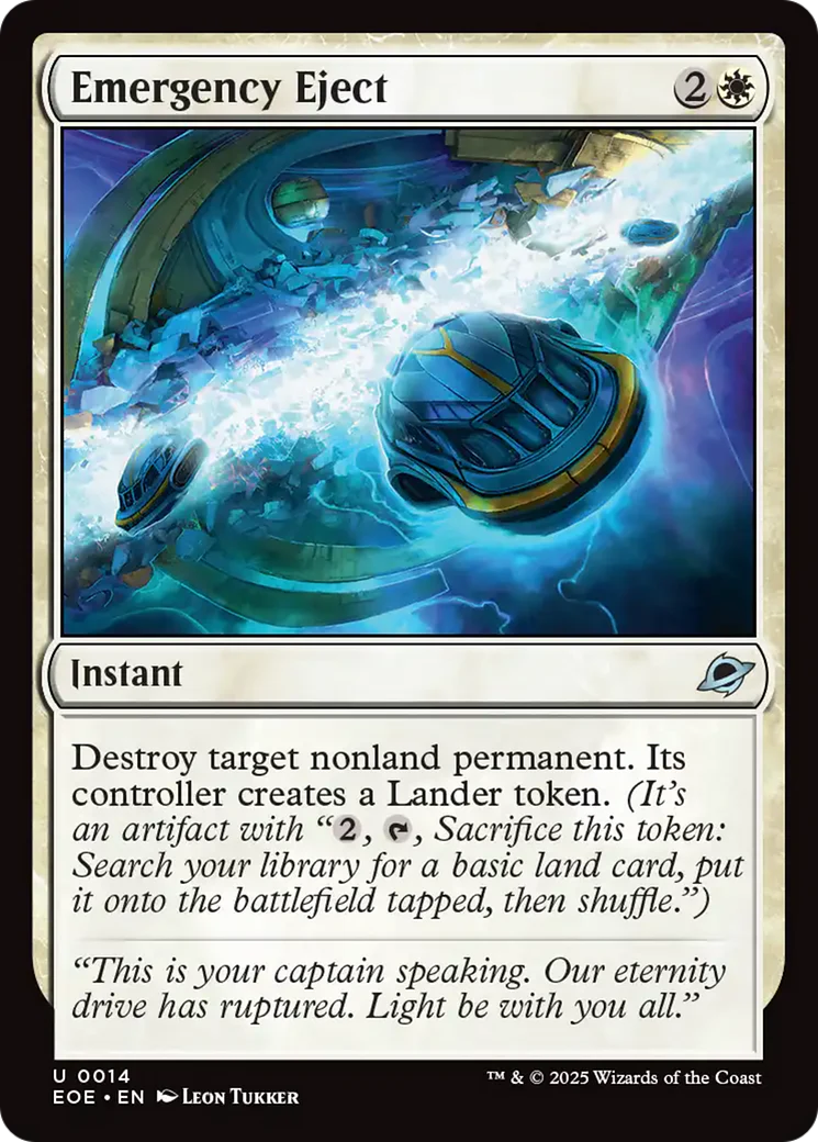 Emergency Eject [Edge of Eternities] Foil