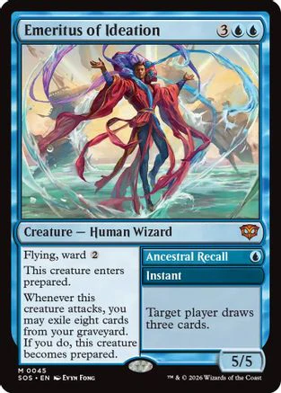 Emeritus of Ideation  [Secrets of Strixhaven] Foil