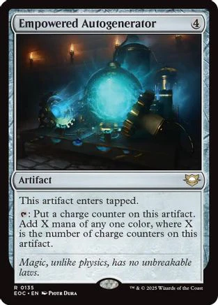 Empowered Autogenerator  [Commander: Edge of Eternities]