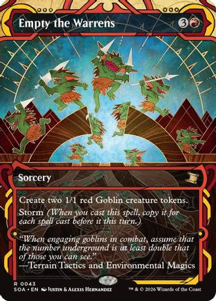 Empty the Warrens  [Secrets of Strixhaven: Mystical Archive]