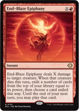 End-Blaze Epiphany  [Lorwyn Eclipsed]