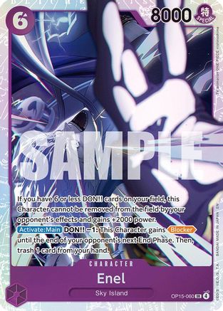 Enel (OP15-060) (OP15-060) - [Adventure on Kami's Island] Foil