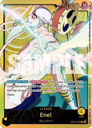 Enel (SPR) (OP05-098) - [Extra Booster: Anime 25th Collection] Foil