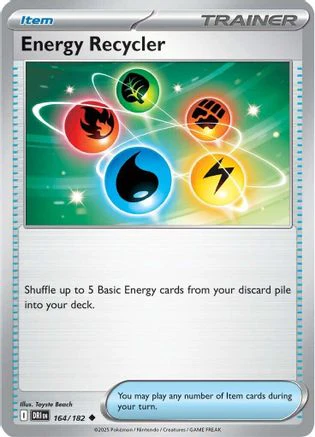 Energy Recycler (164/182) [Scarlet & Violet: Destined Rivals] Reverse Holofoil