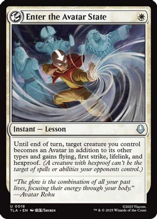 Enter the Avatar State  [Avatar: The Last Airbender]