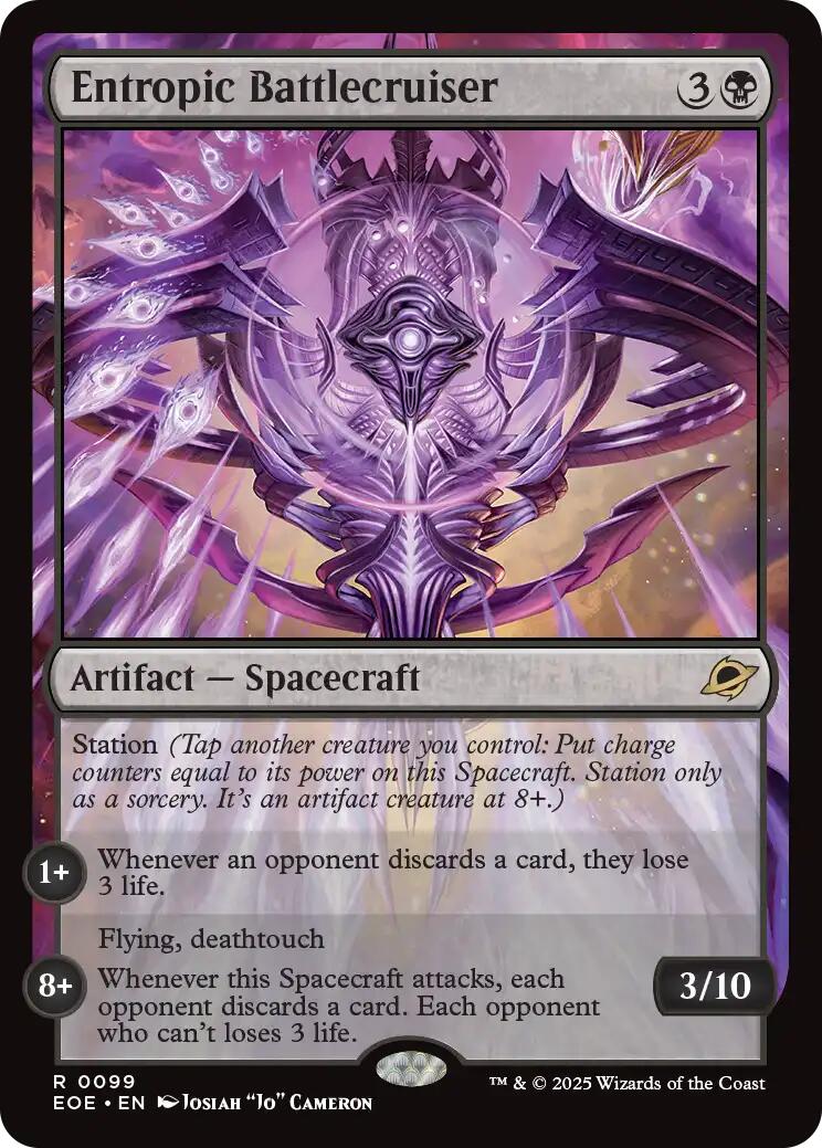 Entropic Battlecruiser [Edge of Eternities] Foil