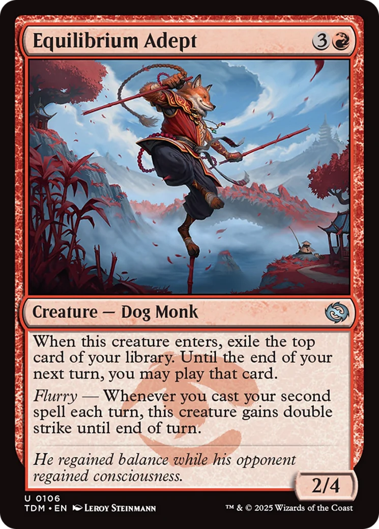 Equilibrium Adept [Tarkir: Dragonstorm] Foil