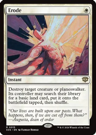 Erode  [Secrets of Strixhaven] Foil