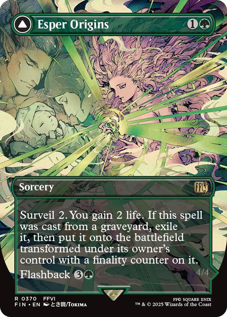 Esper Origins // Summon: Esper Maduin (Borderless) [FINAL FANTASY] Foil