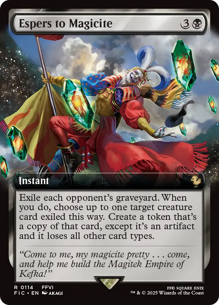Espers to Magicite (Extended Art) [FINAL FANTASY Commander] Foil