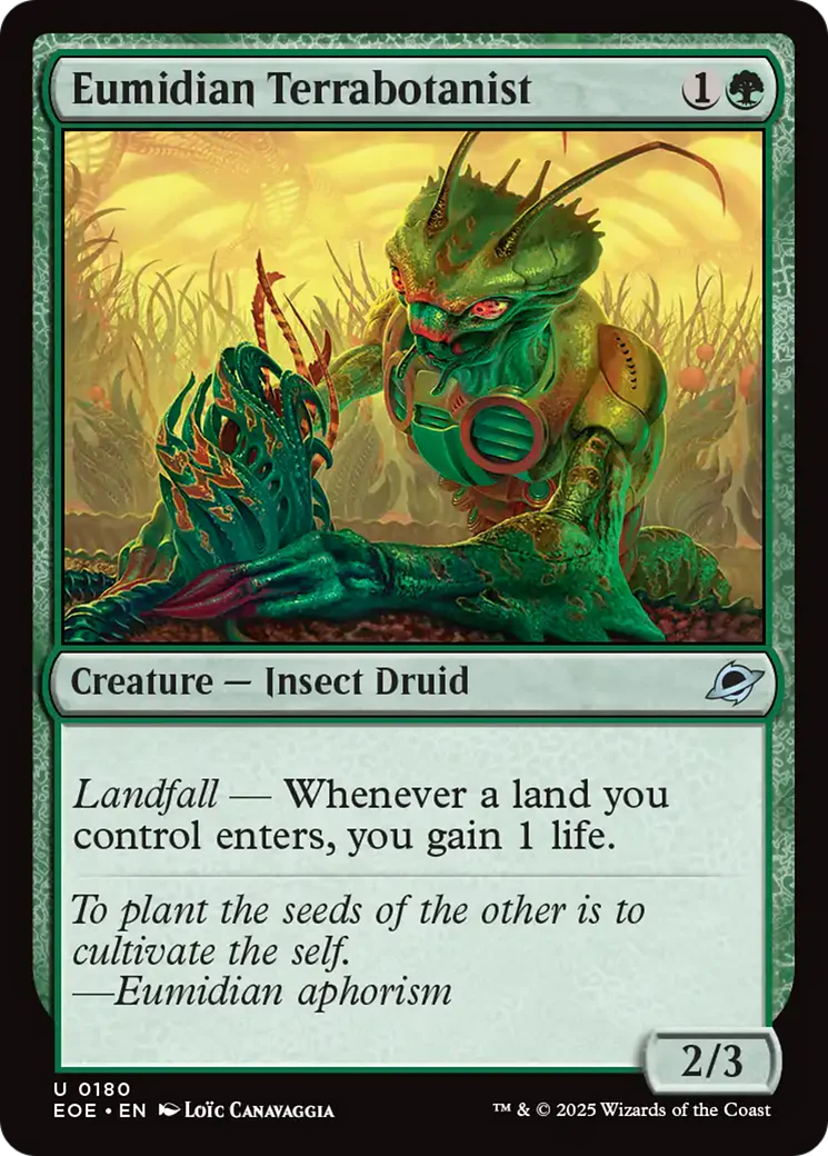 Eumidian Terrabotanist [Edge of Eternities]