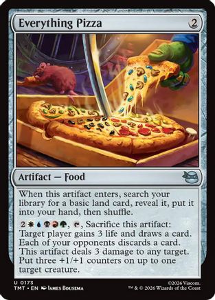 Everything Pizza  [Teenage Mutant Ninja Turtles] Foil