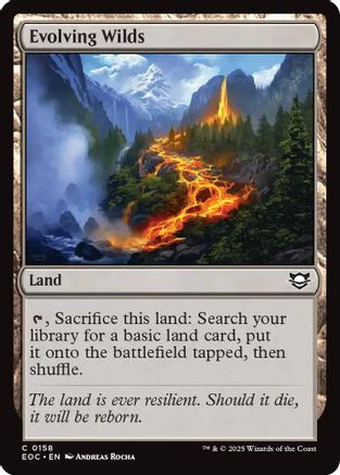 Evolving Wilds  [Commander: Edge of Eternities]