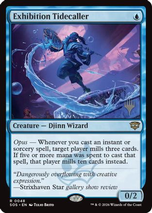 Exhibition Tidecaller  [Promo Pack: Secrets of Strixhaven]