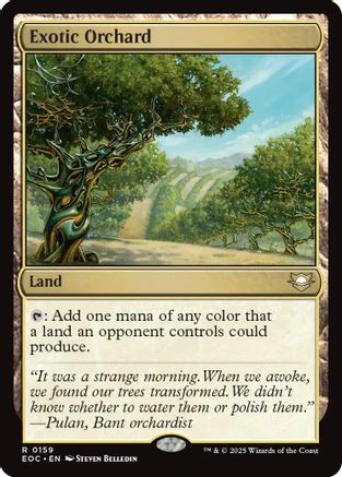 Exotic Orchard  [Commander: Edge of Eternities]