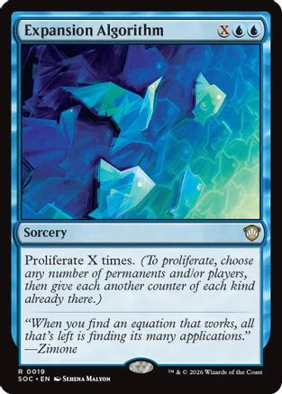 Expansion Algorithm  [Commander: Secrets of Strixhaven]