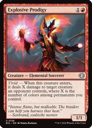 Explosive Prodigy  [Lorwyn Eclipsed] Foil