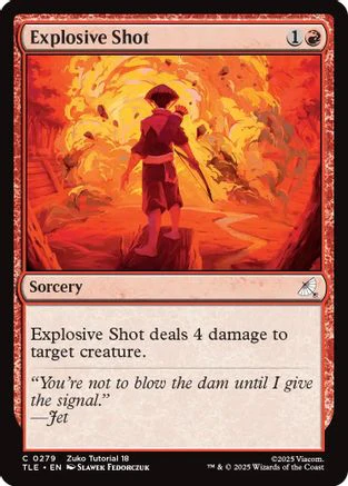 Explosive Shot (0279)  [Avatar: The Last Airbender: Eternal-Legal]