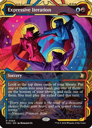 Expressive Iteration  [Secrets of Strixhaven: Mystical Archive]