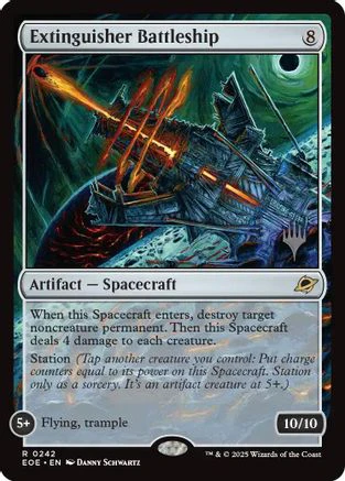 Extinguisher Battleship  [Promo Pack: Edge of Eternities] Foil