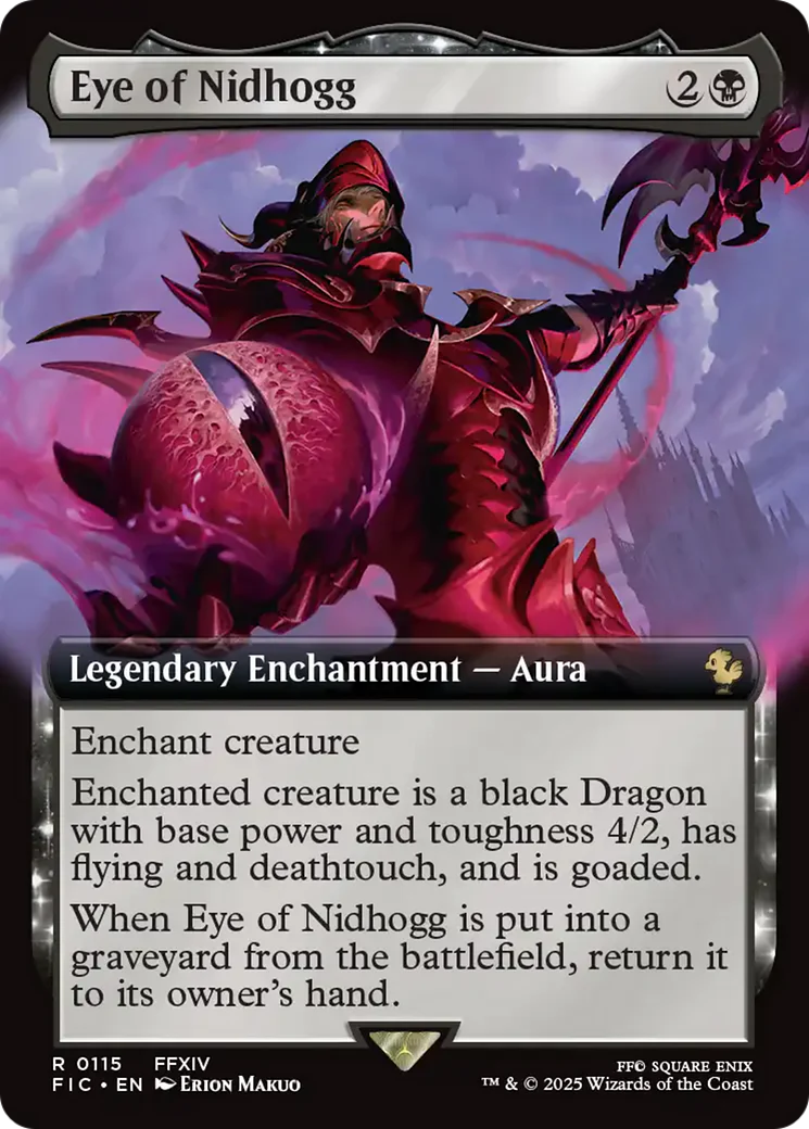 Eye of Nidhogg (Extended Art) [FINAL FANTASY Commander] Foil