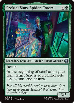 Ezekiel Sims, Spider-Totem  [Marvel's Spider-Man] Foil