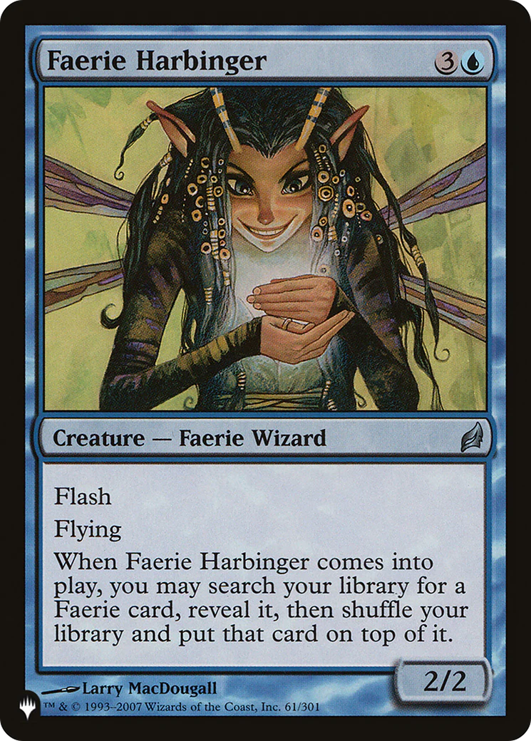 Faerie Harbinger [The List] Foil