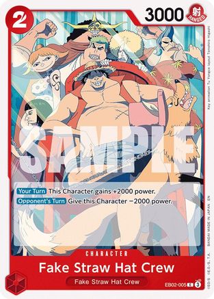 Fake Straw Hat Crew (EB02-005) - [Extra Booster: Anime 25th Collection]