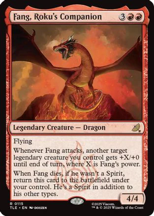 Fang, Roku's Companion  [Avatar: The Last Airbender: Eternal-Legal] Foil