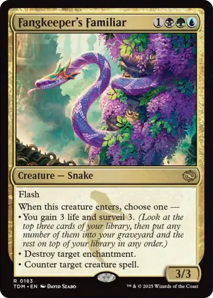 Fangkeeper's Familiar [Tarkir: Dragonstorm] - Image 2