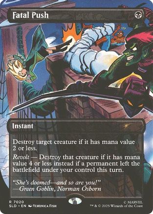 Fatal Push (7020)  [Secret Lair Drop Series]