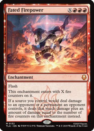 Fated Firepower  [Avatar: The Last Airbender] Foil