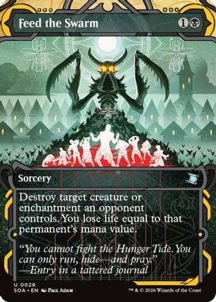 Feed the Swarm  [Secrets of Strixhaven: Mystical Archive] Foil