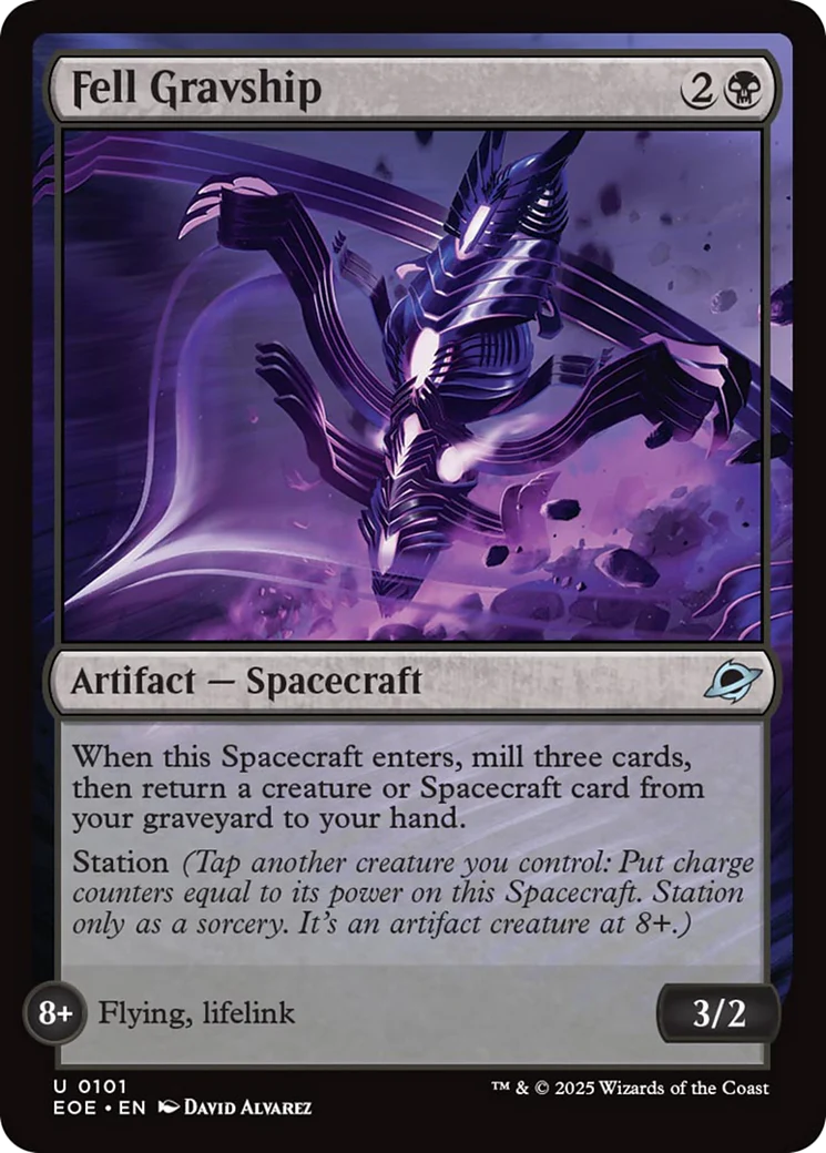 Fell Gravship [Edge of Eternities] Foil