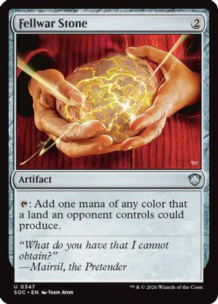 Fellwar Stone  [Commander: Secrets of Strixhaven]