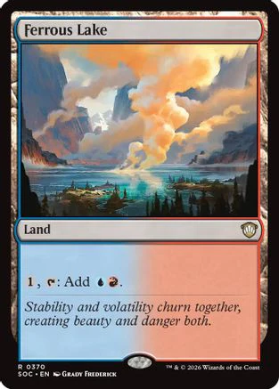 Ferrous Lake  [Commander: Secrets of Strixhaven]