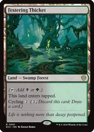 Festering Thicket  [Commander: Lorwyn Eclipsed]
