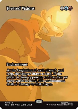 Fevered Visions (Borderless)  [Avatar: The Last Airbender: Eternal-Legal]