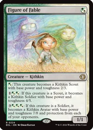 Figure of Fable  [Lorwyn Eclipsed] Foil