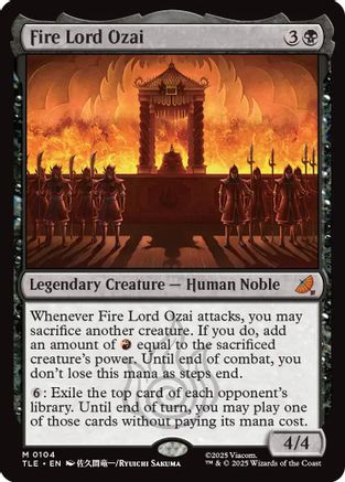 Fire Lord Ozai  [Avatar: The Last Airbender: Eternal-Legal]