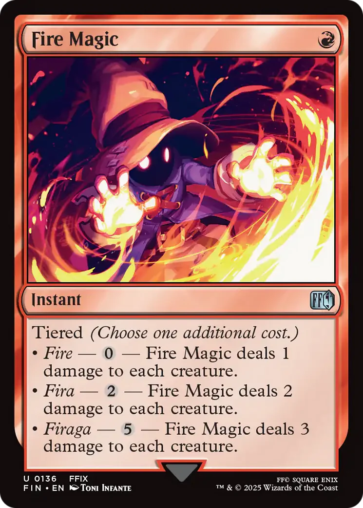 Fire Magic [FINAL FANTASY] Foil