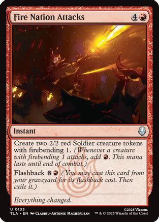 Fire Nation Attacks  [Avatar: The Last Airbender] Foil