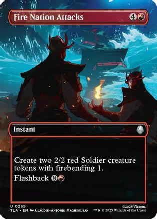 Fire Nation Attacks (Borderless)  [Avatar: The Last Airbender]