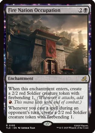 Fire Nation Occupation  [Avatar: The Last Airbender: Eternal-Legal] Foil