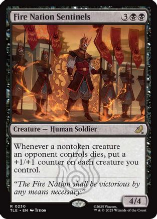 Fire Nation Sentinels  [Avatar: The Last Airbender: Eternal-Legal] Foil
