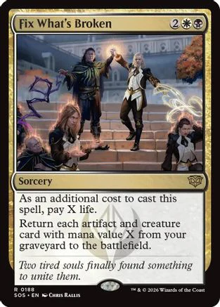 Fix What's Broken  [Secrets of Strixhaven]