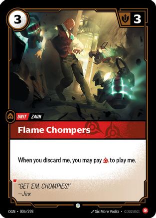 Flame Chompers (006/298) - Riftbound - [Origins]