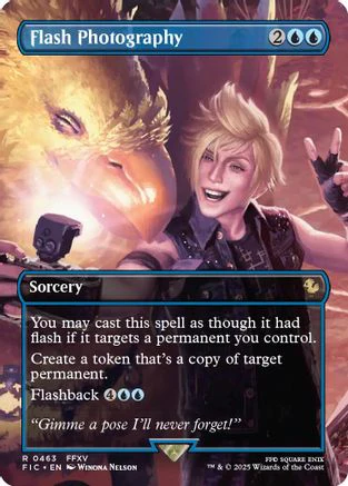 Flash Photography (Borderless)  [Commander: FINAL FANTASY]