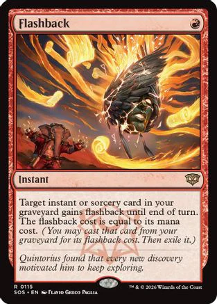 Flashback  [Secrets of Strixhaven] Foil